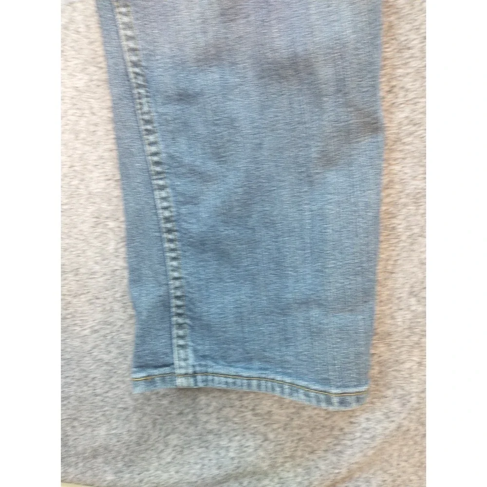 Signature by Levi Strauss & Co Mens Straight Leg Jeans Blue Denim 34x29 Medium